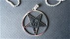 pentagram hanger met ketting , death black metal marduk slayer sinister dak funeral - 0 - Thumbnail