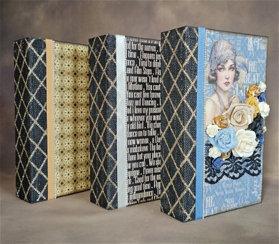 KIT Roaring Twenties mini album in a box - 2