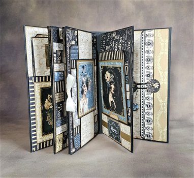 KIT Roaring Twenties mini album in a box - 5