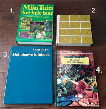 Boeken tuin, tuinboeken - 0