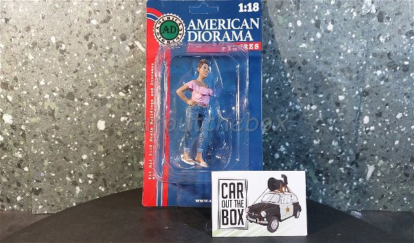 Diorama figuur Hanging out 2 GLORIA AD490 1:18 American Diorama - 3