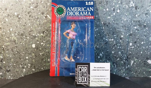 Diorama figuur Hanging out 2 GLORIA AD490 1:18 American Diorama - 4