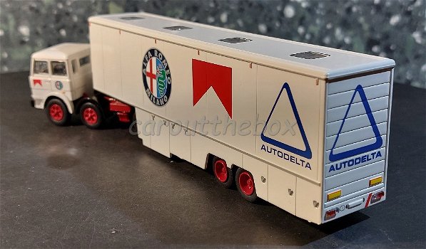 Fiat 691 T ALFA ROMEO AUTODELTA 1/87 Brekina brek032 - 2