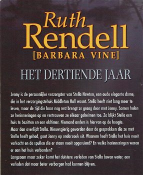 Ruth Rendell = Het dertiende jaar - 1