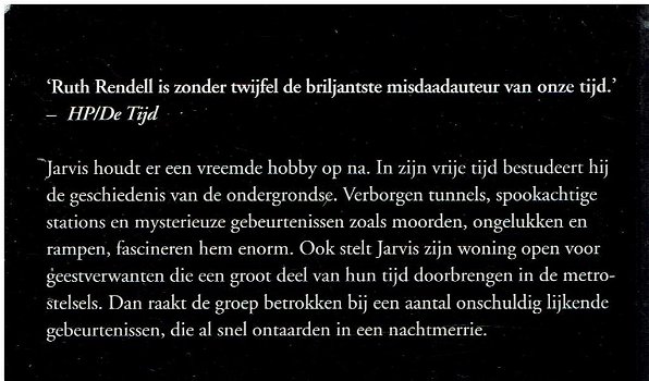 Ruth Rendell = Motieven - 1