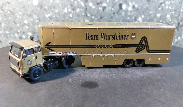 Volvo F89 TEAM WARSTEINER transporter 1/87 Brekina brek034 - 0