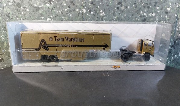 Volvo F89 TEAM WARSTEINER transporter 1/87 Brekina brek034 - 3