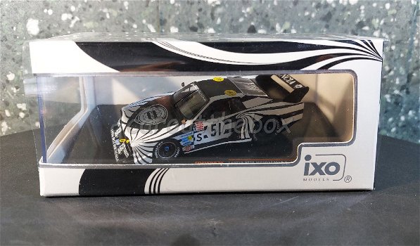 Lancia Beta Montecarlo Turbo #51 wit / zwart 1:43 Ixo V1007 - 3