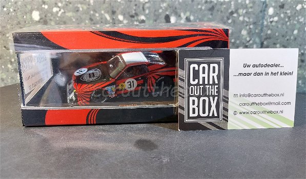 Lancia Beta Montecarlo Turbo #31 rood / zwart 1:43 Ixo V1008 - 5