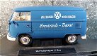 VW T1 ERSATZTEILE DIENST blauw 1:18 Welly - 0 - Thumbnail