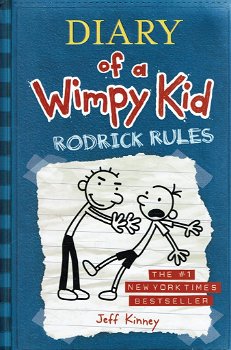 Jeff Kinney = Diary of a wimpy kid (leven van een loser) deel 2 - Rodrick rules - ENGELS - 0