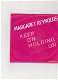 Single Margaret Reynolds - Keep on holdin' on - 0 - Thumbnail