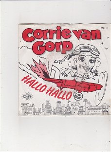 Single Corrie van Gorp - Hallo Hallo