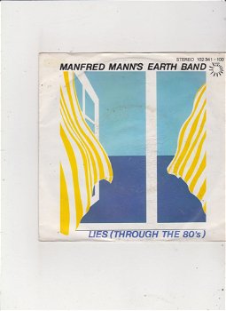 Single Manfred Mann's Earth Band - Lies (through the 80's) - 0