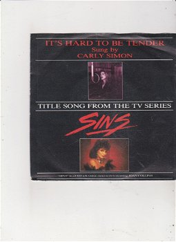 Single Carly Simon - It's hard to be tender - 0