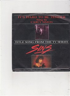 Single Carly Simon - It's hard to be tender