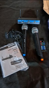 UHF 216m Gemini microfoons - 1