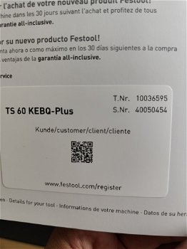 Festool TS 60 KEBQ-plus - 2