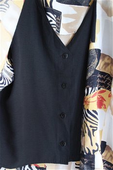 Vintage blouse - maat 40/42 - 1