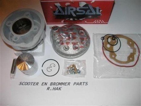 Cilinder Set 70 Airsal 47.6 Am6 Am-6 Minarelli 6v - 0