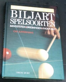 Basisboek biljart spelsoorten.Bandstoten,driebanden,kader 38/2.