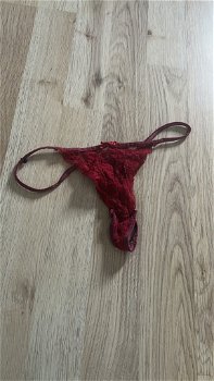 Sexy gedragen string - 0