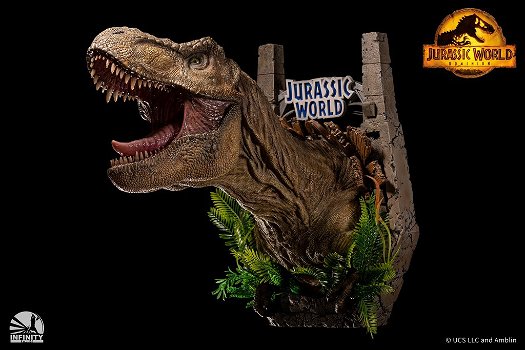 Infinity Jurassic World Dominion Tyrannosaurus Rex Bust - 0