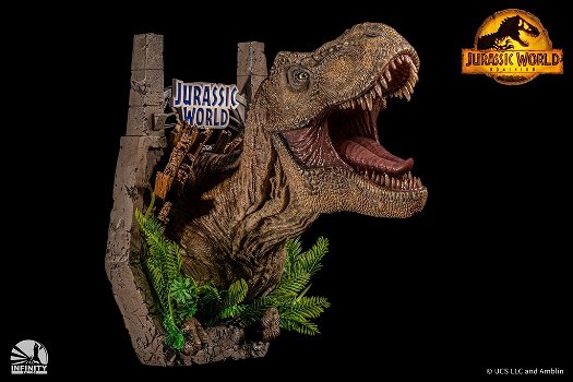 Infinity Jurassic World Dominion Tyrannosaurus Rex Bust - 1