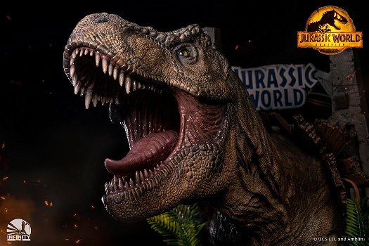 Infinity Jurassic World Dominion Tyrannosaurus Rex Bust - 3