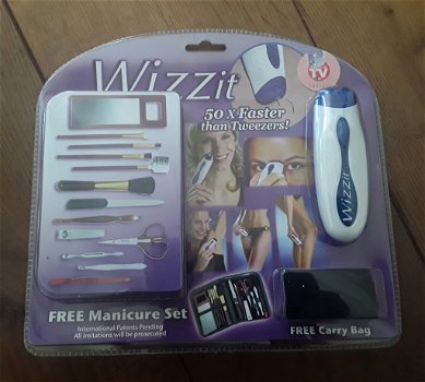 Epileerapparaat / ontharingsapparaat met manicure set in tas (nieuw in de verpakking) - 0