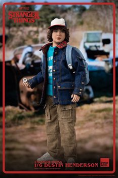 ThreeZero Stranger Things Action Figure Dustin Henderson - 0