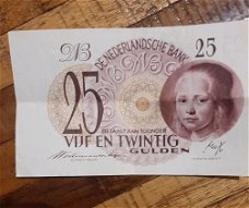 Bankbiljet 25 gulden 1945