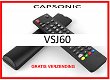 Vervangende afstandsbediening voor de VSJ60 van CAPSONIC. - 0 - Thumbnail