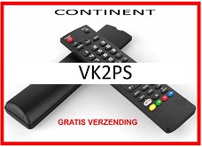 Vervangende afstandsbediening voor de VK2PS van CONTINENT.