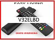 Vervangende afstandsbediening voor de V32ELBD van EASY-LIVING. - 0 - Thumbnail