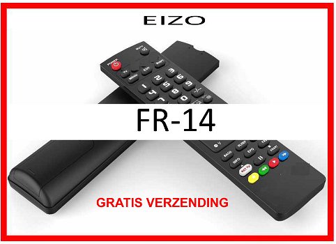 Vervangende afstandsbediening voor de FR-14 van EIZO. - 0