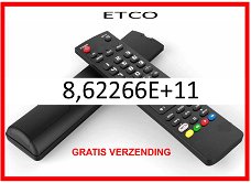 Vervangende afstandsbediening voor de 862266110201 van ETCO.