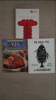 3 kookboeken (vis) - 0