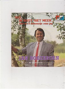 Single Jan Boezeroen - Nee, ik weet niet meer