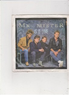 Single Mr. Mister - Is it love