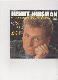 Single Henny Huisman - In het echt is het anders