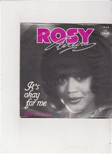 Single Rosy Pereira - It's okay for me