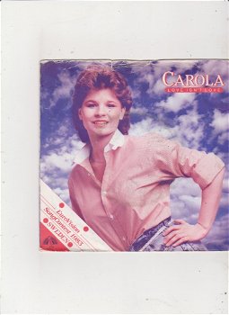 Single Carola - Love isn't love - 0