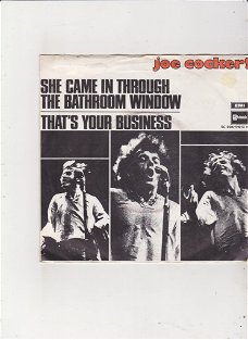 Single Joe Cocker-She came in through the bathroom window