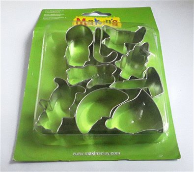 Uitsteekvormen / uitstekers (makins clay cutters) - 0