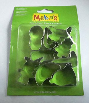 Uitsteekvormen / uitstekers (makins clay cutters) - 1