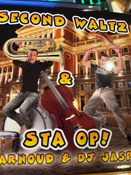 DJ Arnoud & DJ Jasper – Second Waltz & Stap Op! (2 Track CDSingle) Nieuw - 0