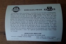 Oude fotokaart van de hercules prior (uit de jaren 60)