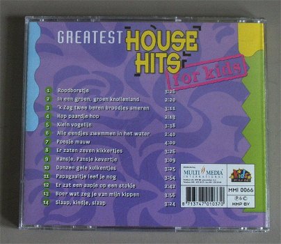 Cd: greatest house hits for kids - 1