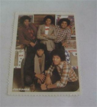 Popfoto zegel the Jacksons - 0